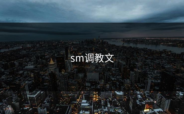 sm调教文